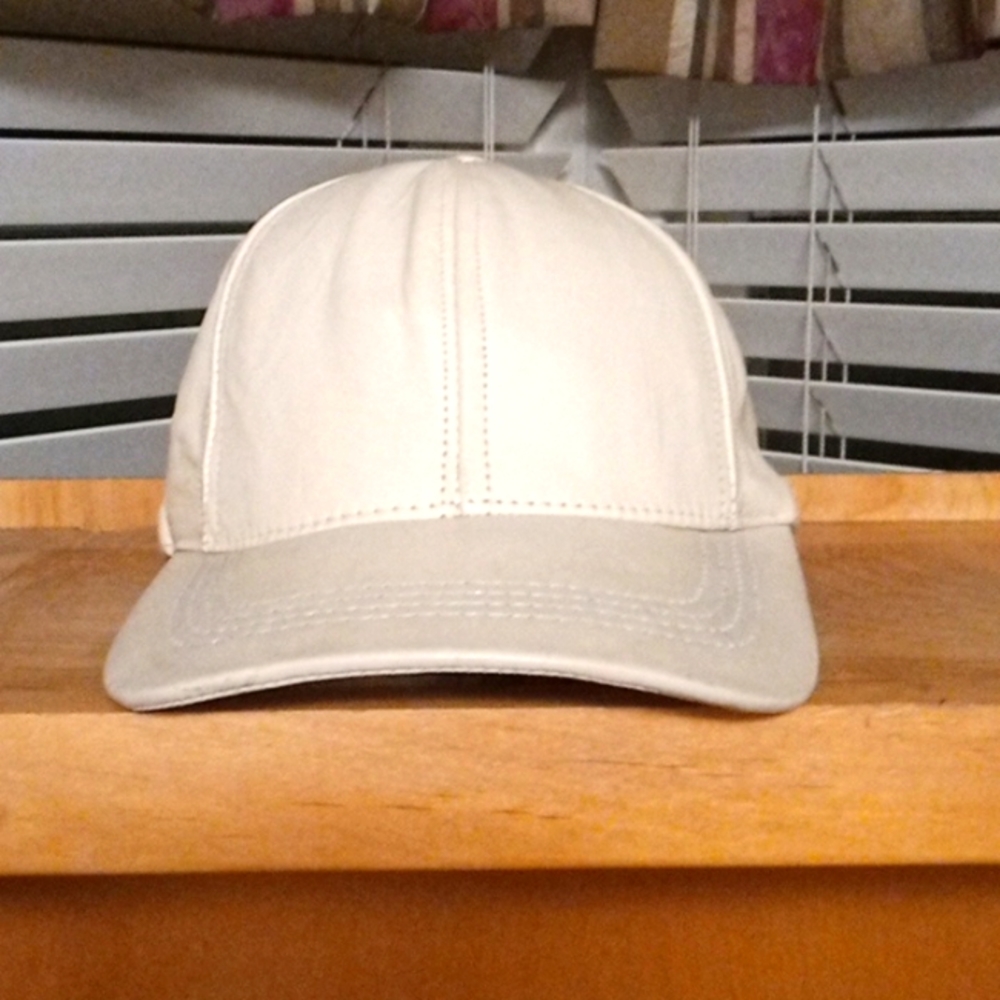Leather Baseball Cap